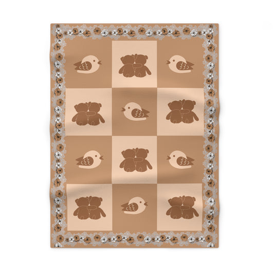 ''Lace Pattern"' Baby Blanket