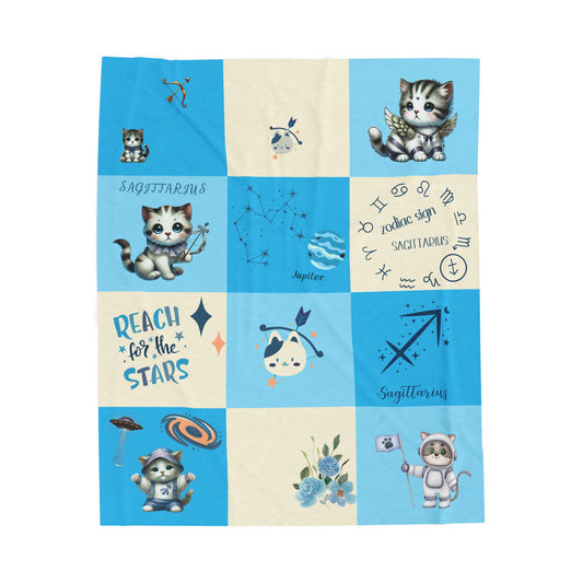 Zodiac Sagittarius Boy Blanket