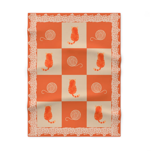 ''Lace Pattern'' Baby Blanket