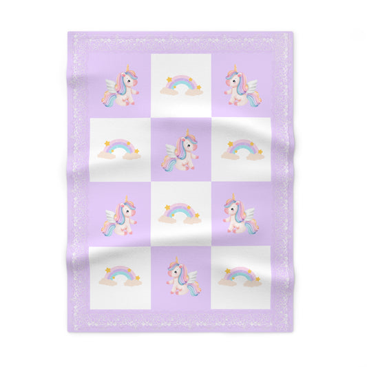 ''Lace Pattern'' Baby Blanket