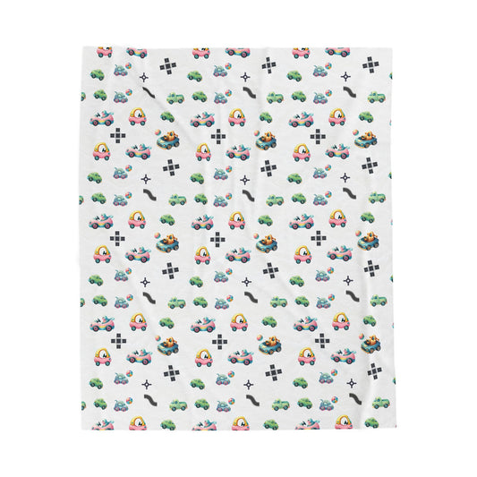 Cars Velveteen Plush Blanket