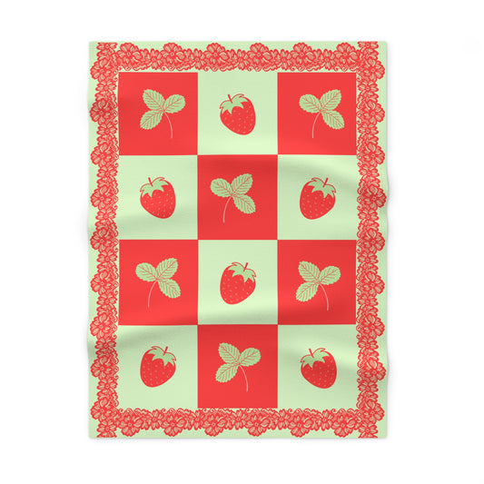 ''Lace Pattern'' Baby Blanket