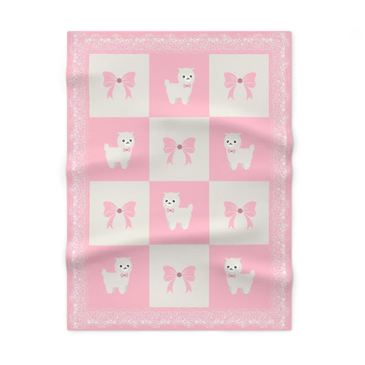 ''Lace Pattern'' Baby Blanket