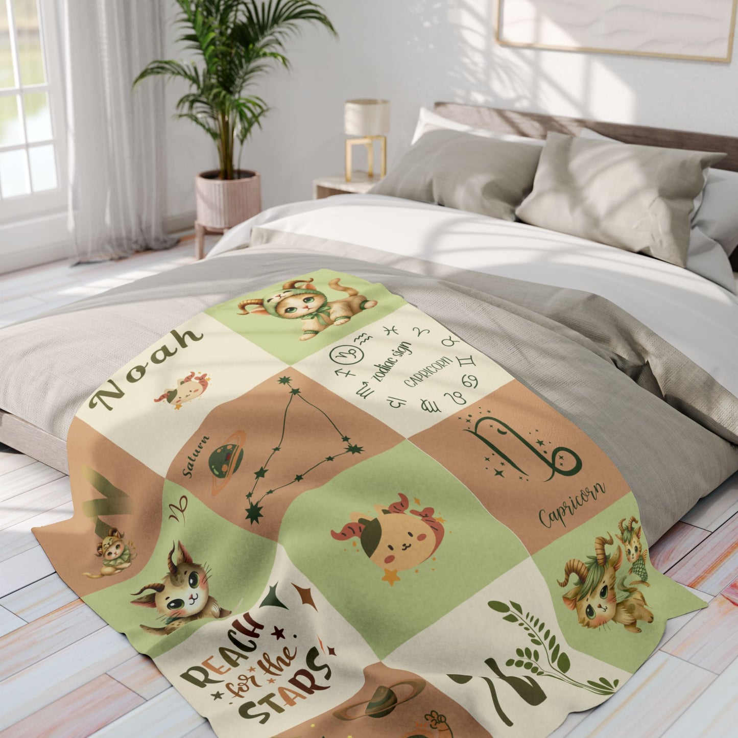 Zodiac Capricorn Boy Blanket