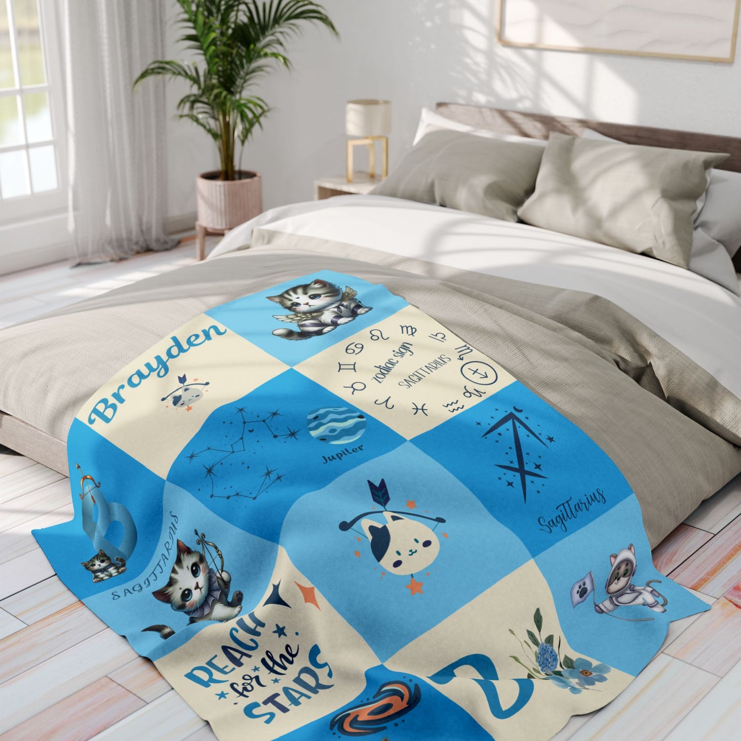 Zodiac Sagittarius Boy Blanket