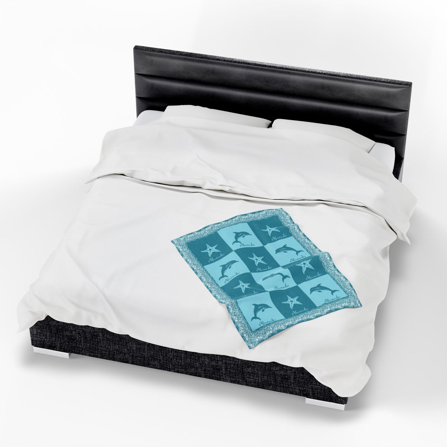 ''Lace Pattern'' Baby Blanket