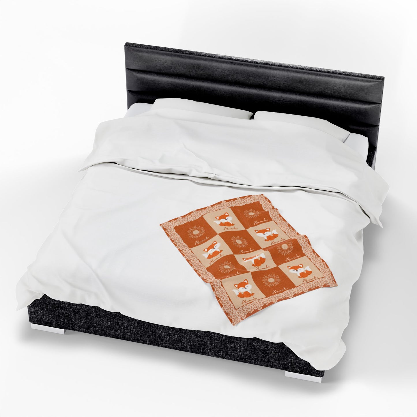 ''Lace Pattern'' Baby Blanket