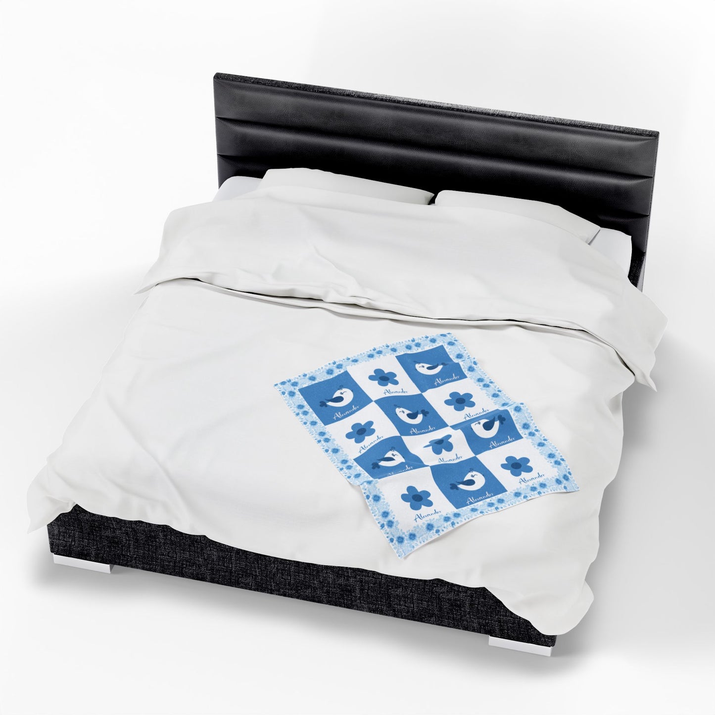 ''Lace Pattern'' Baby Blanket