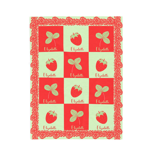 ''Lace Pattern'' Baby Blanket