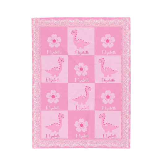 ''Lace Pattern'' Baby Blanket