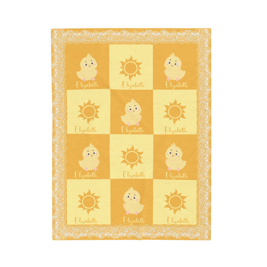 ''Lace Pattern'' Baby Blanket