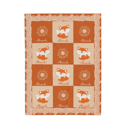 ''Lace Pattern'' Baby Blanket