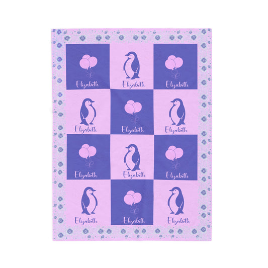 ''Lace Pattern'' Baby Blanket