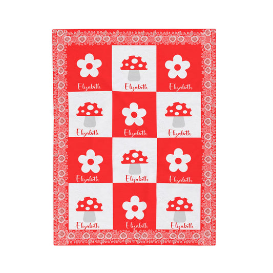 ''Lace Pattern'' Baby Blanket