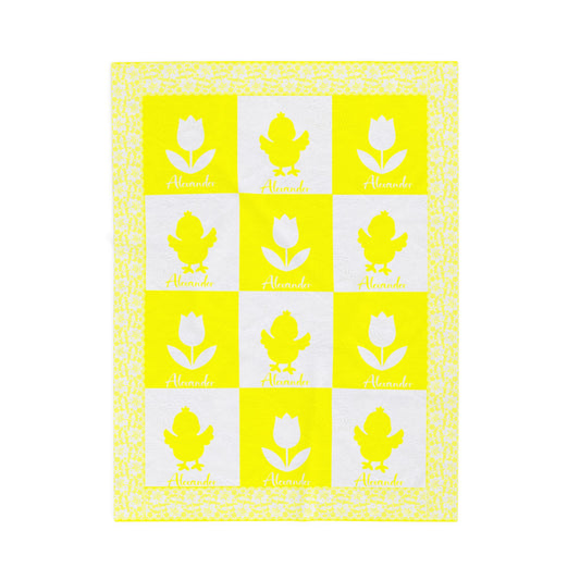 ''Lace Pattern'' Baby Blanket