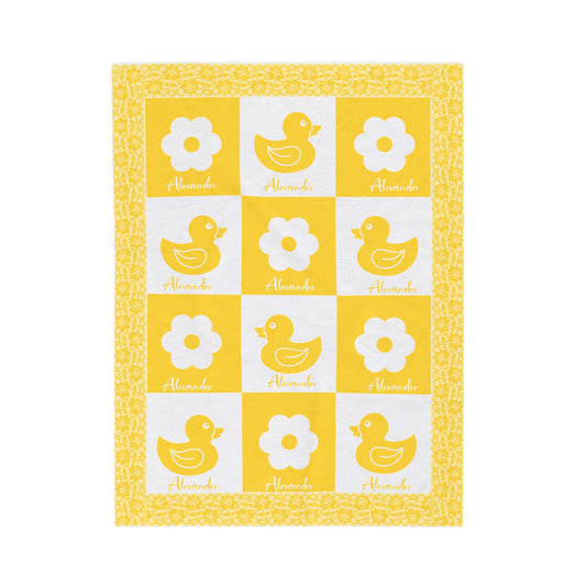 ''Lace Pattern'' Baby Blanket