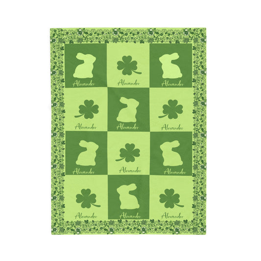 ''Lace Pattern'' Baby Blanket