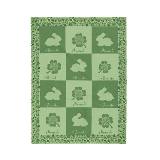''Lace Pattern'' Baby Blanket