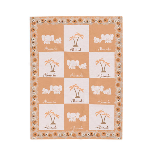 ''Lace Pattern'' Baby Blanket