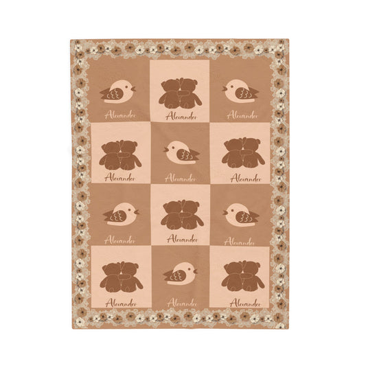 ''Lace Pattern"' Baby Blanket