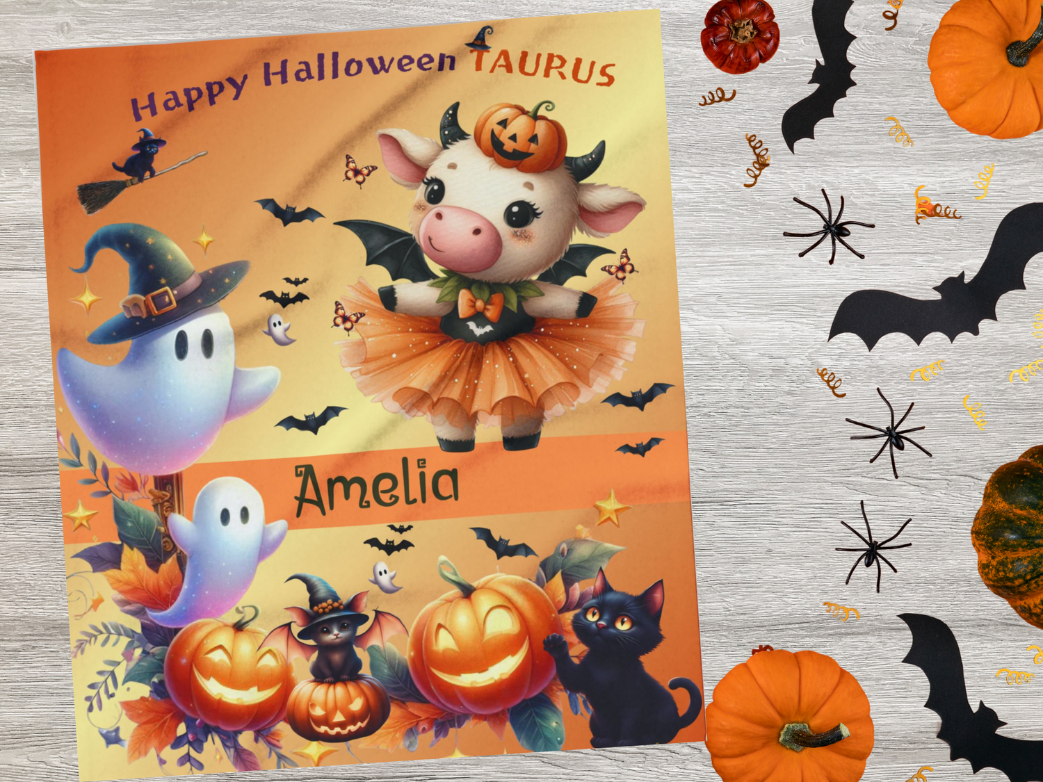 Halloween blankets Zodiac signs . Personalized Gifts for Girls