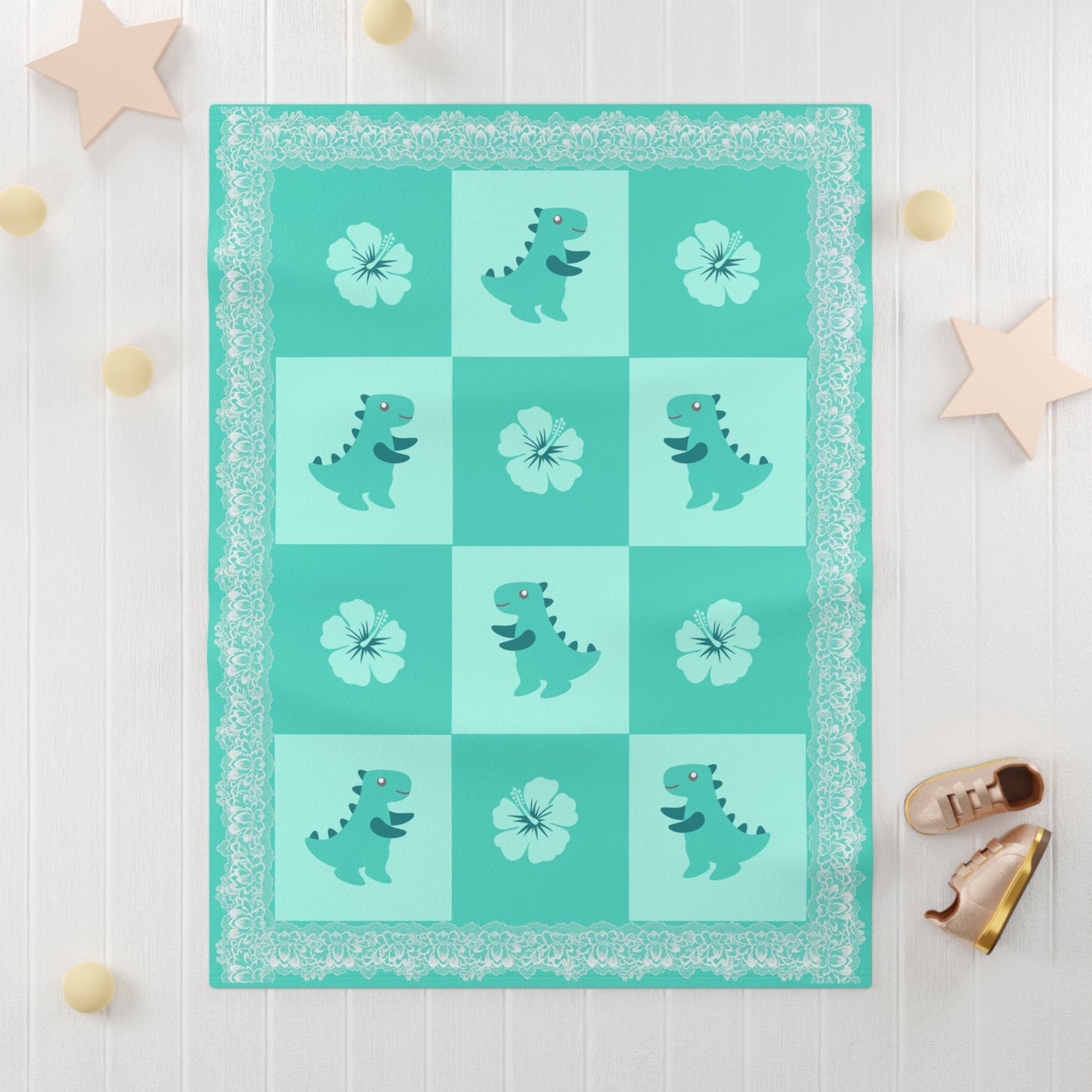 ''Lace Pattern''  Baby Blanket