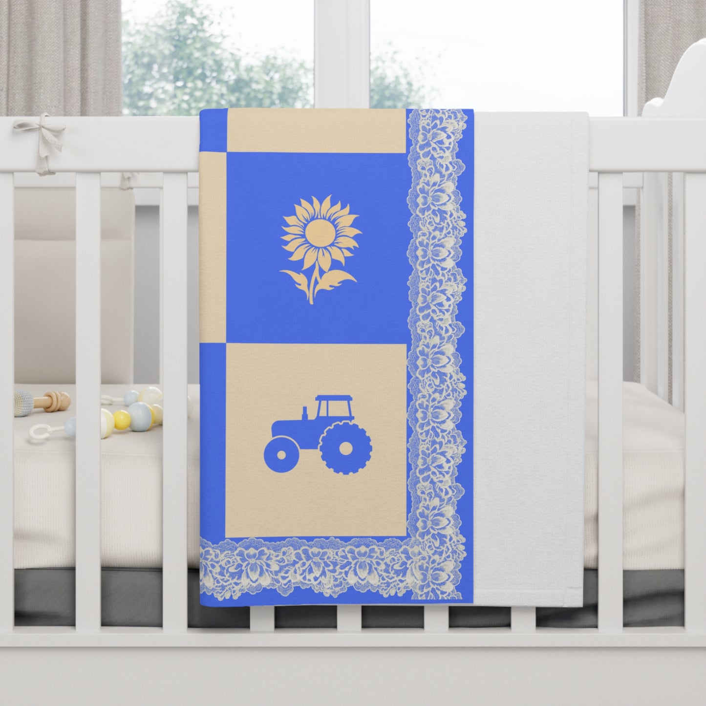 ''Lace Pattern''  Baby Blanket