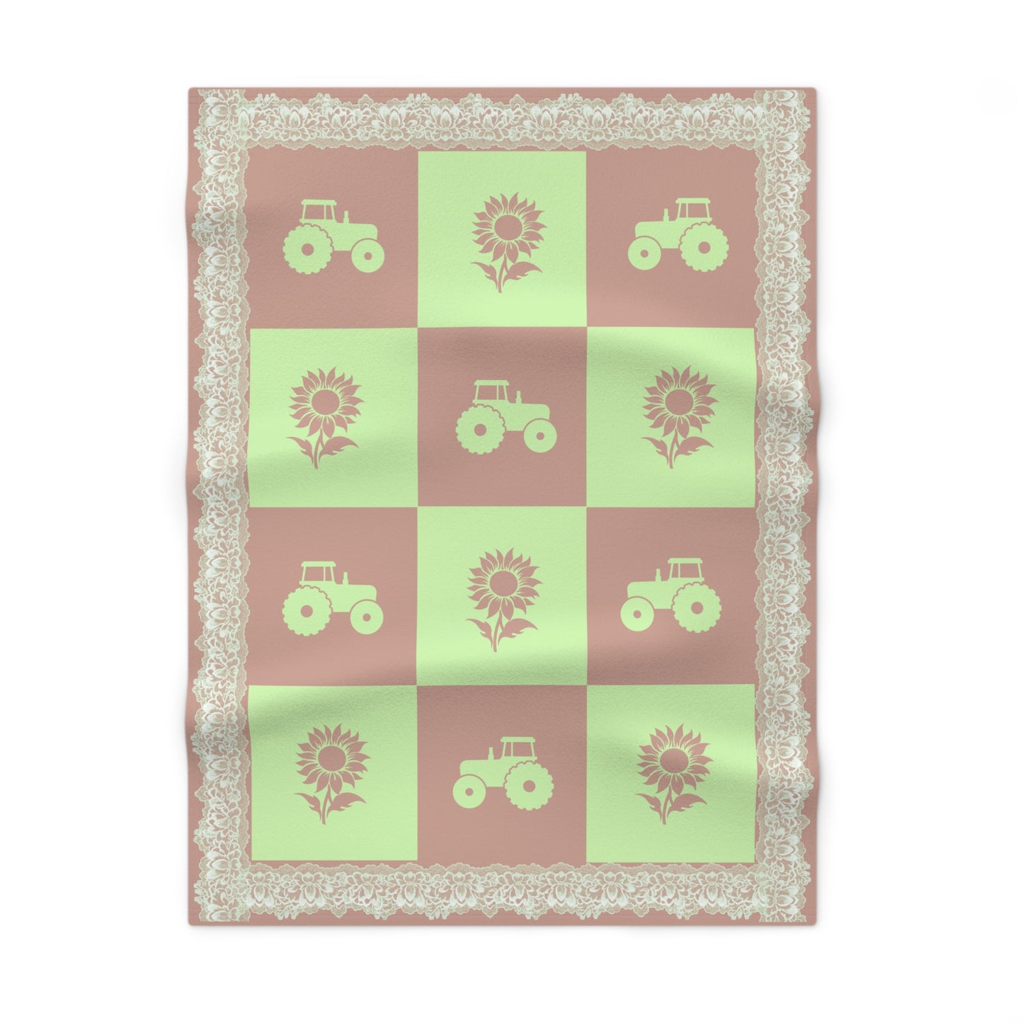 ''Lace Pattern''  Baby Blanket