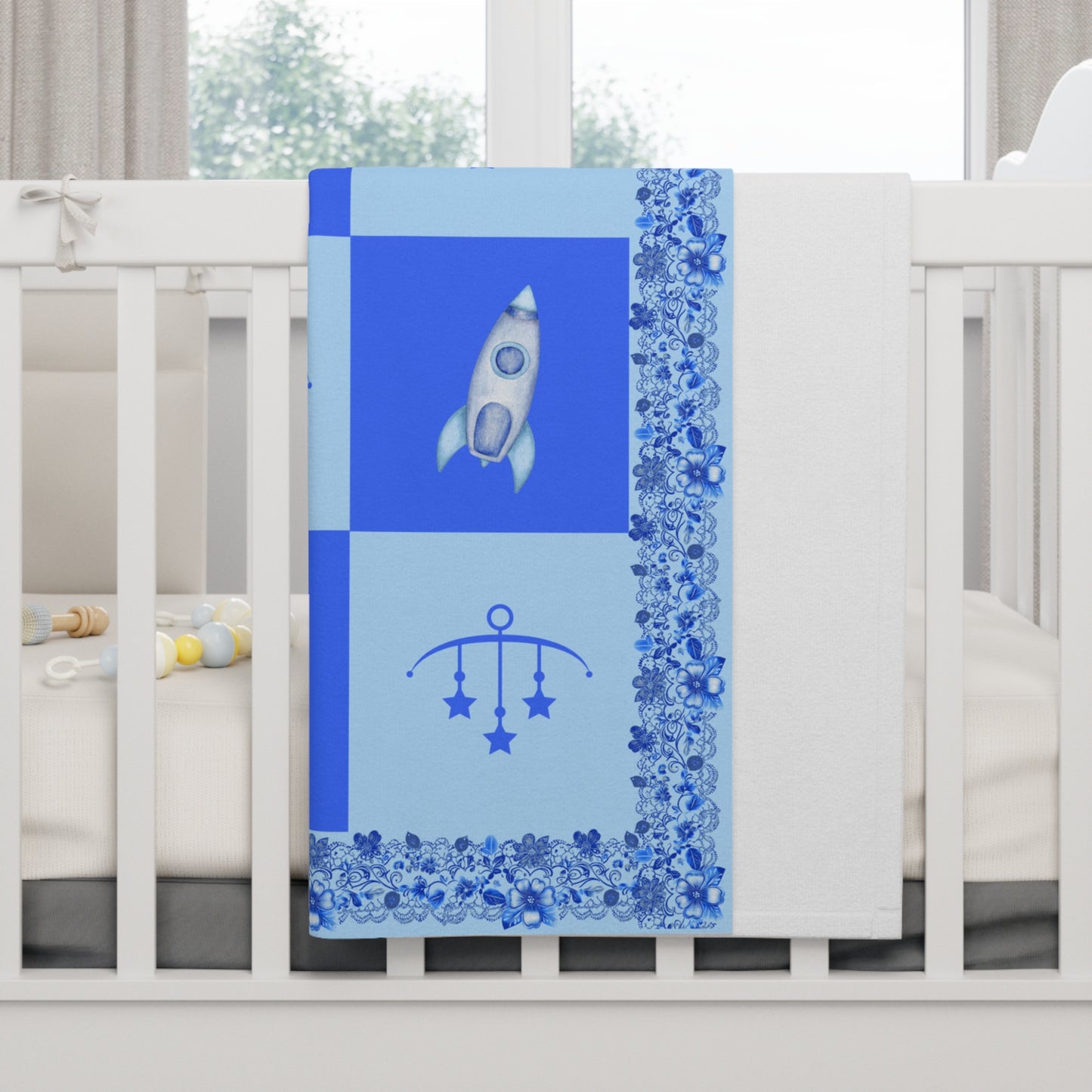 ''Lace Pattern''  Baby Blanket