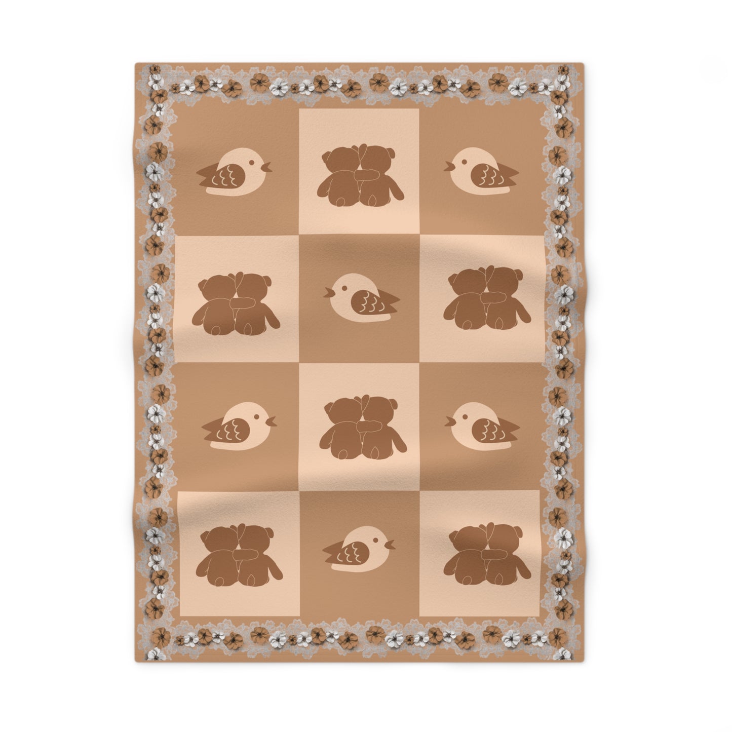 ''Lace Pattern"'  Baby Blanket