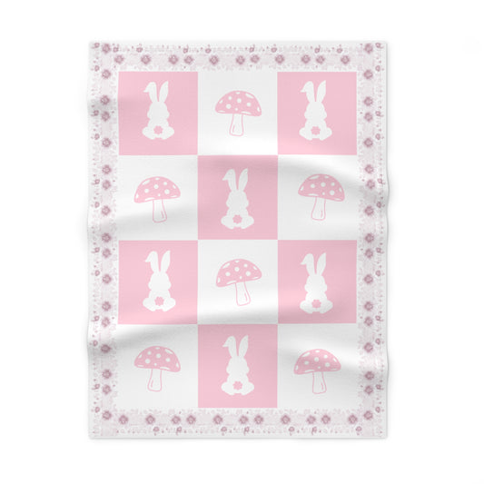 ''Lace Pattern'' Baby Blanket