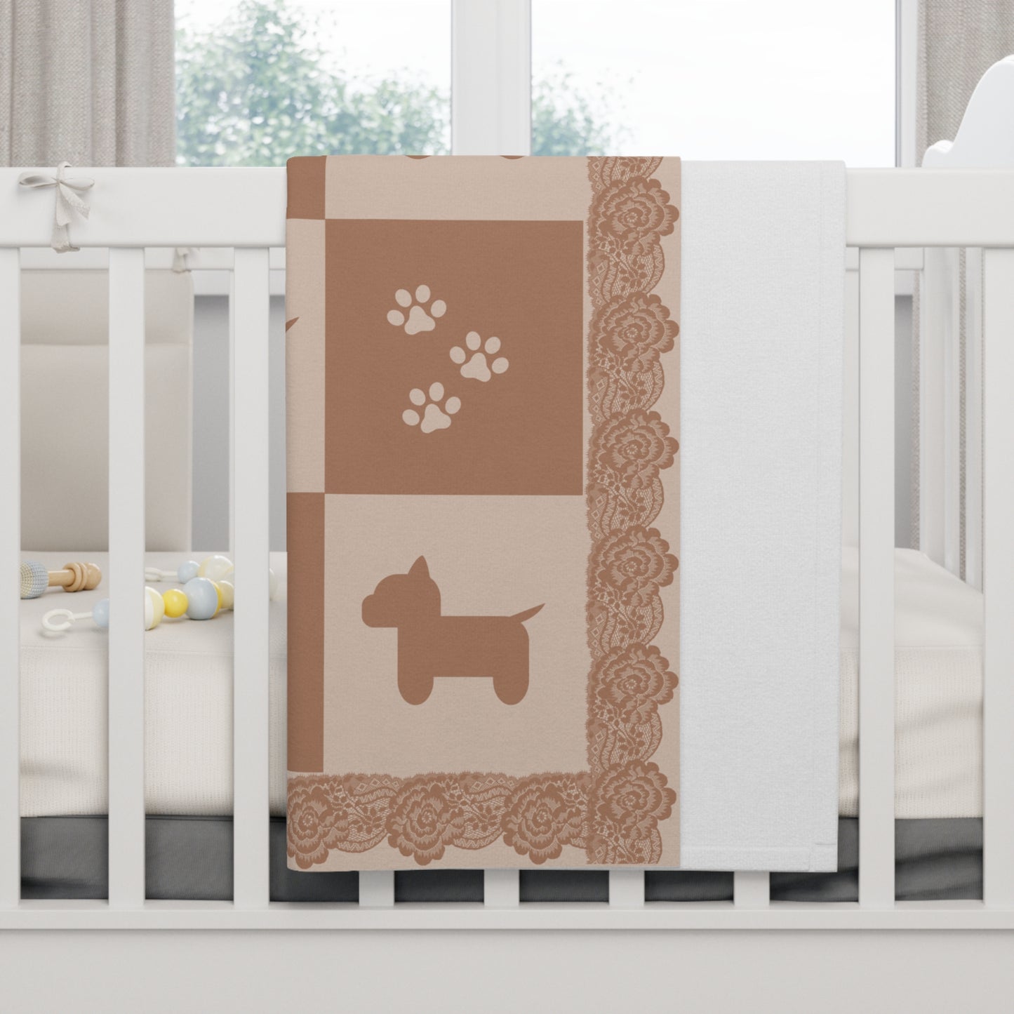 ''Lace Pattern''  Baby Blanket