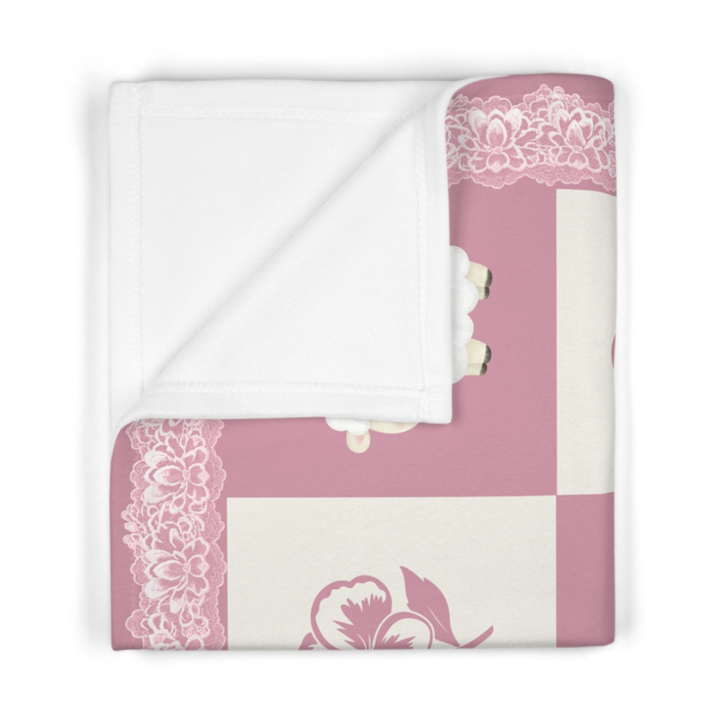 ''Lace Pattern''  Baby Blanket