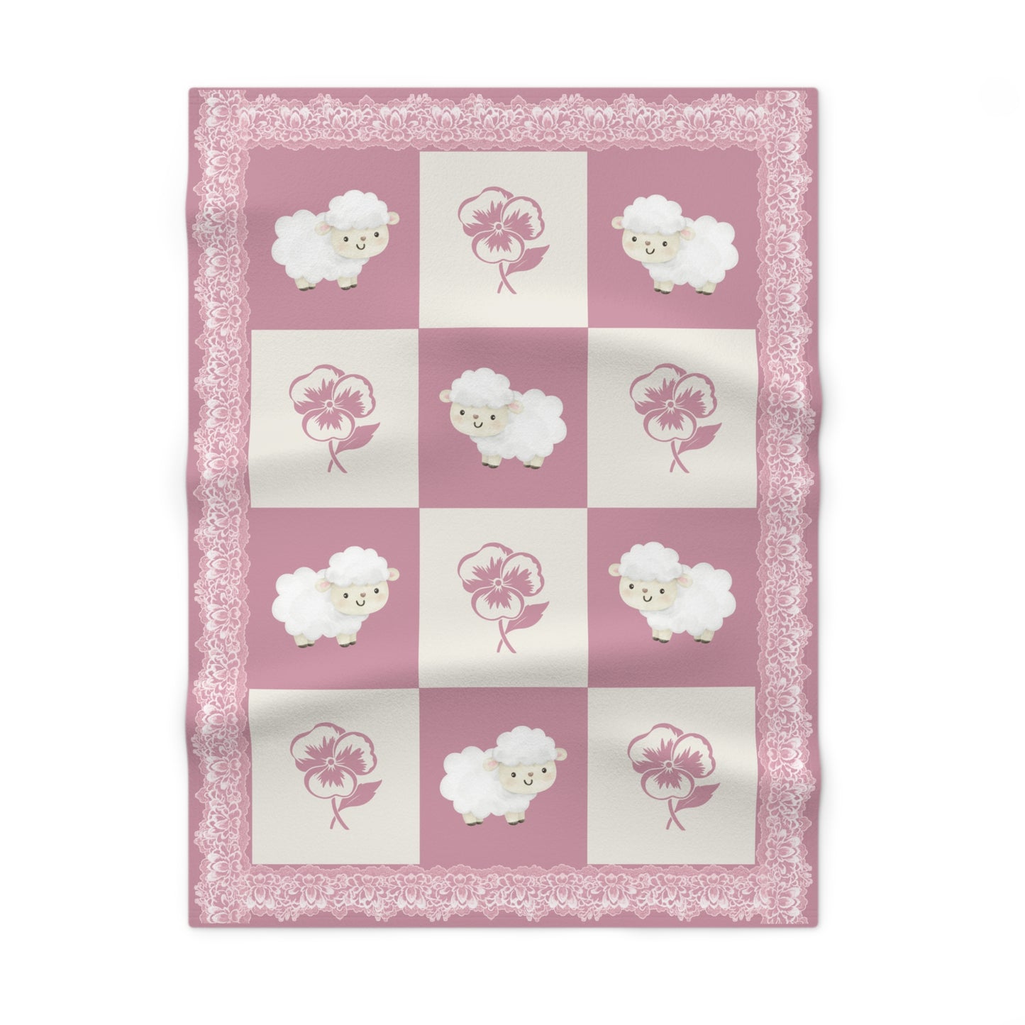 ''Lace Pattern''  Baby Blanket