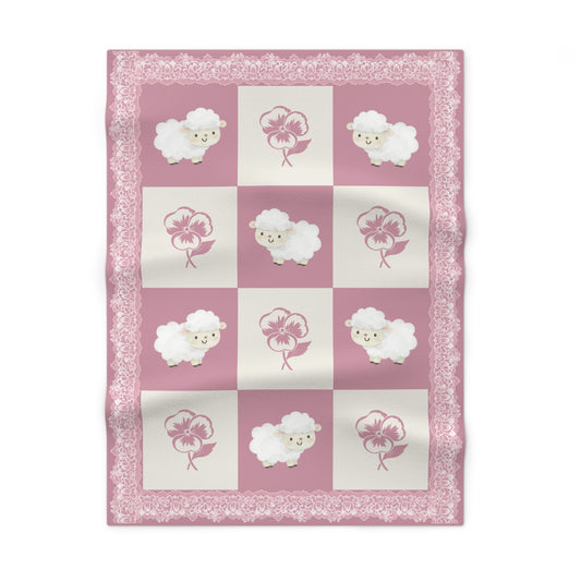 ''Lace Pattern''  Baby Blanket