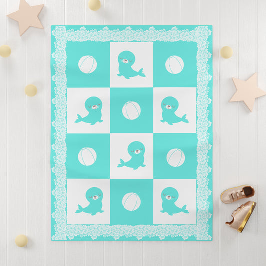 ''Lace Pattern''  Baby Blanket