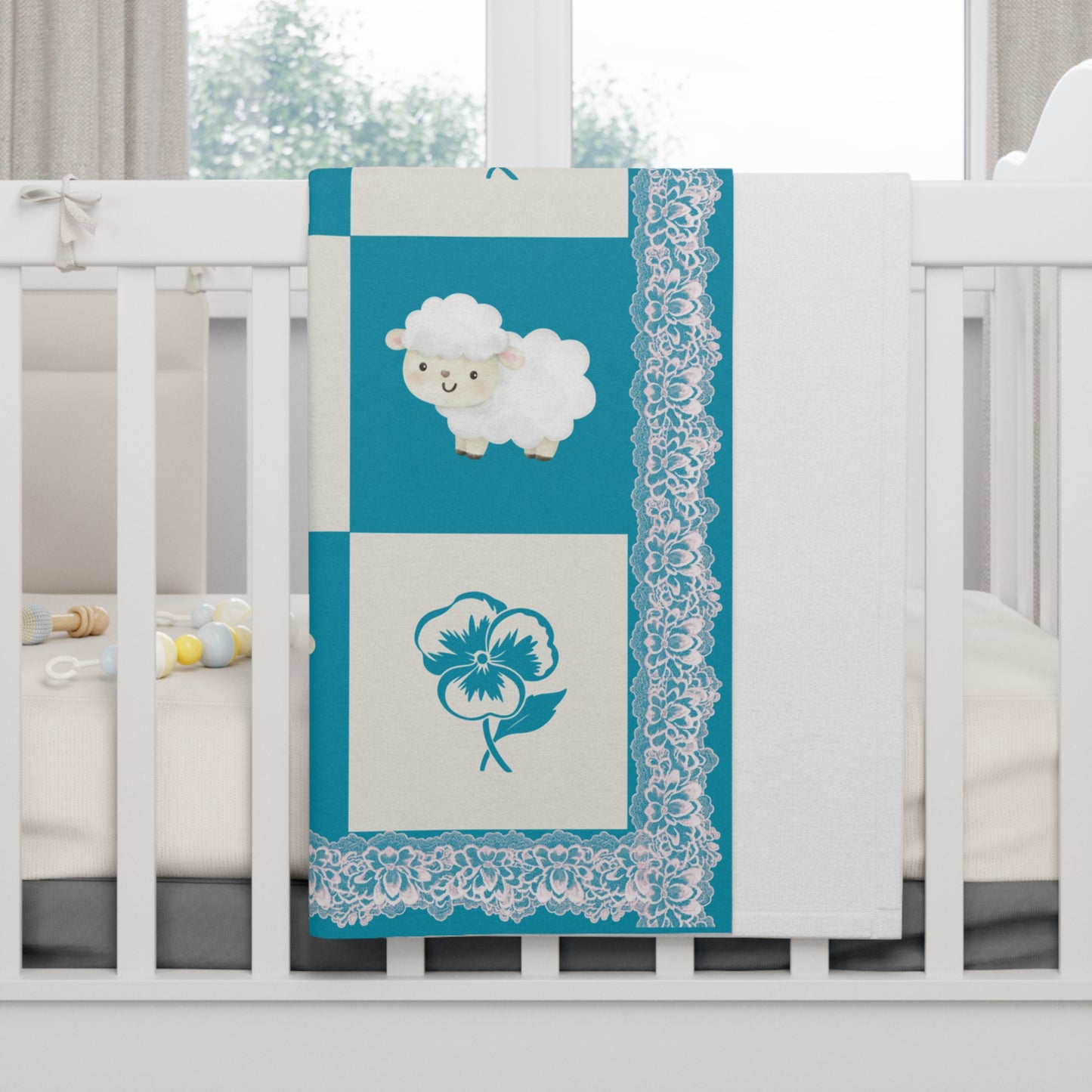 ''Lace Pattern''  Baby Blanket