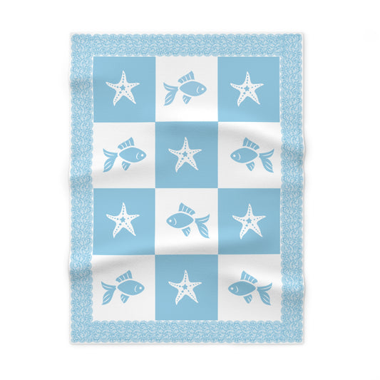 ''Lace Pattern''  Baby Blanket