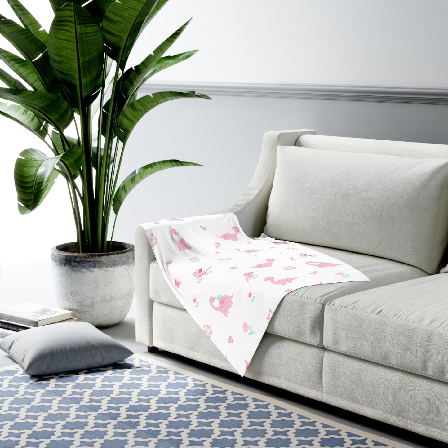 Baby Girl Swaddle Blanket