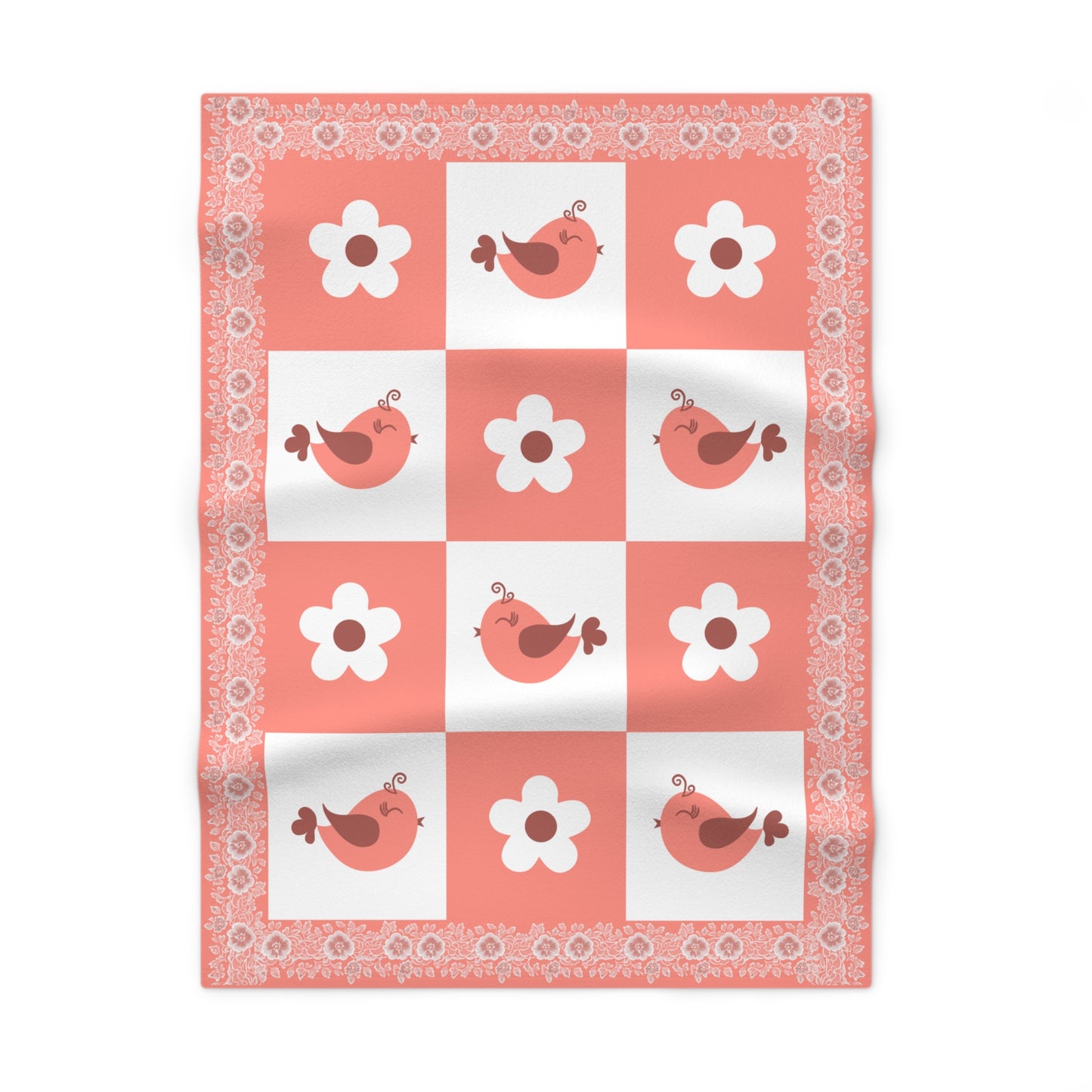 ''Lace Pattern''  Baby Blanket