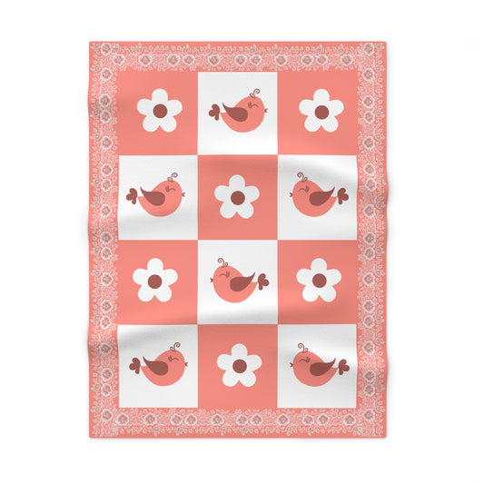 ''Lace Pattern''  Baby Blanket