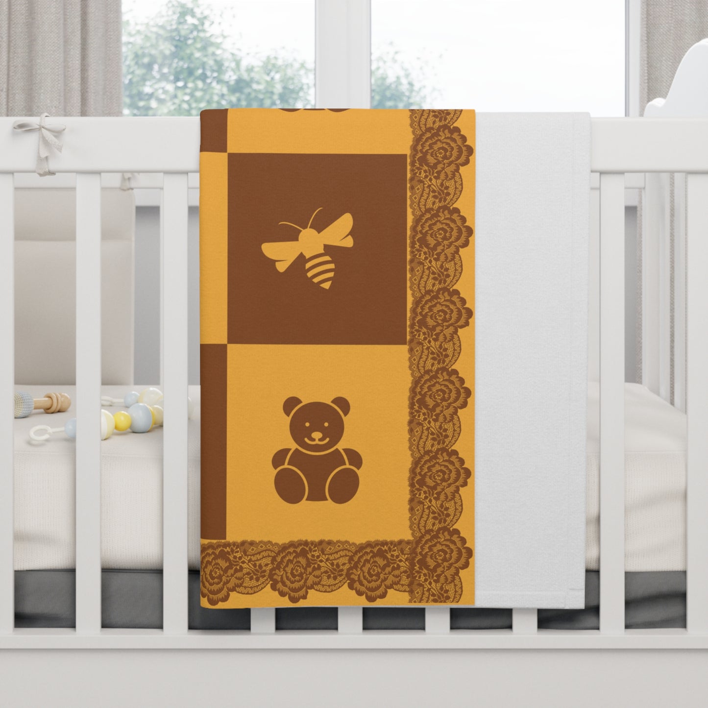 ''Lace Pattern''  Baby Blanket