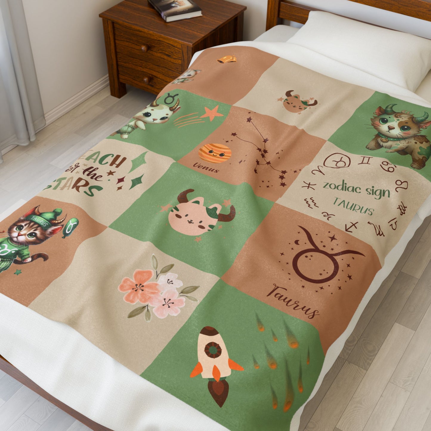 Zodiac Taurus Boy Blanket