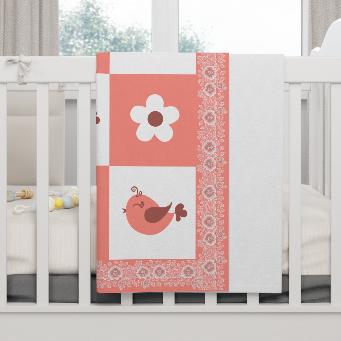 ''Lace Pattern''  Baby Blanket