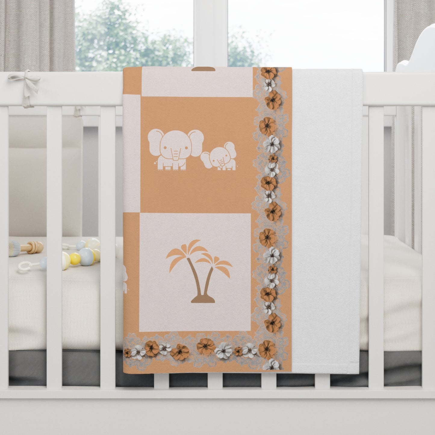 ''Lace Pattern''  Baby Blanket