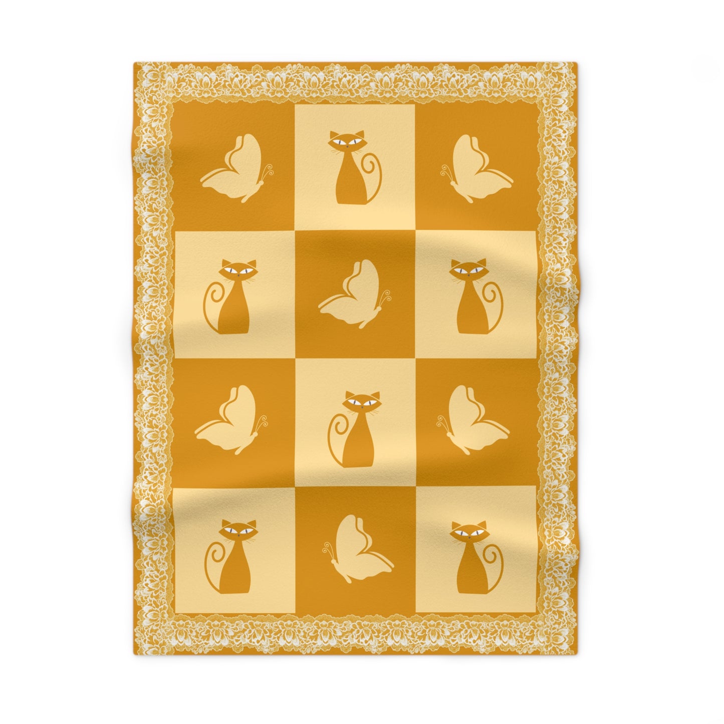 ''Lace Pattern''  Baby Blanket