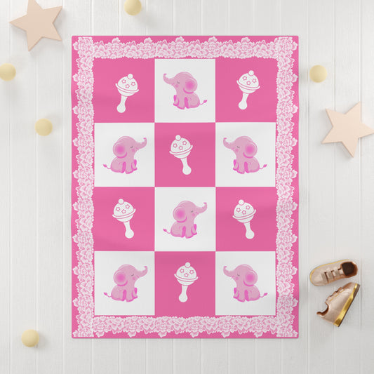 ''Lace Pattern''  Baby Blanket