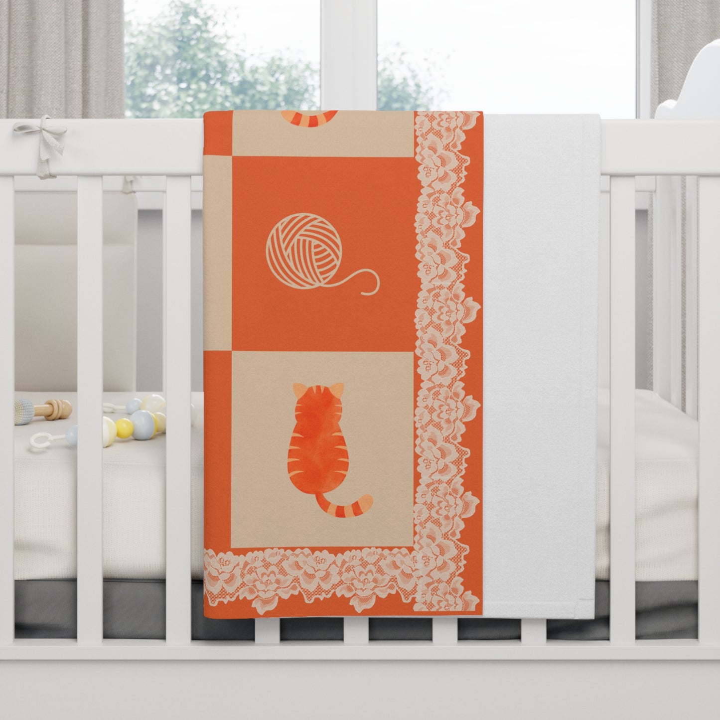 ''Lace Pattern''  Baby Blanket