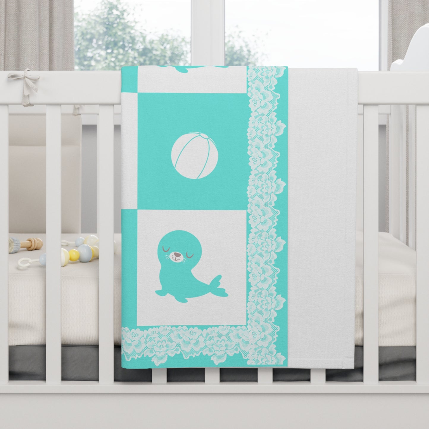 ''Lace Pattern''  Baby Blanket