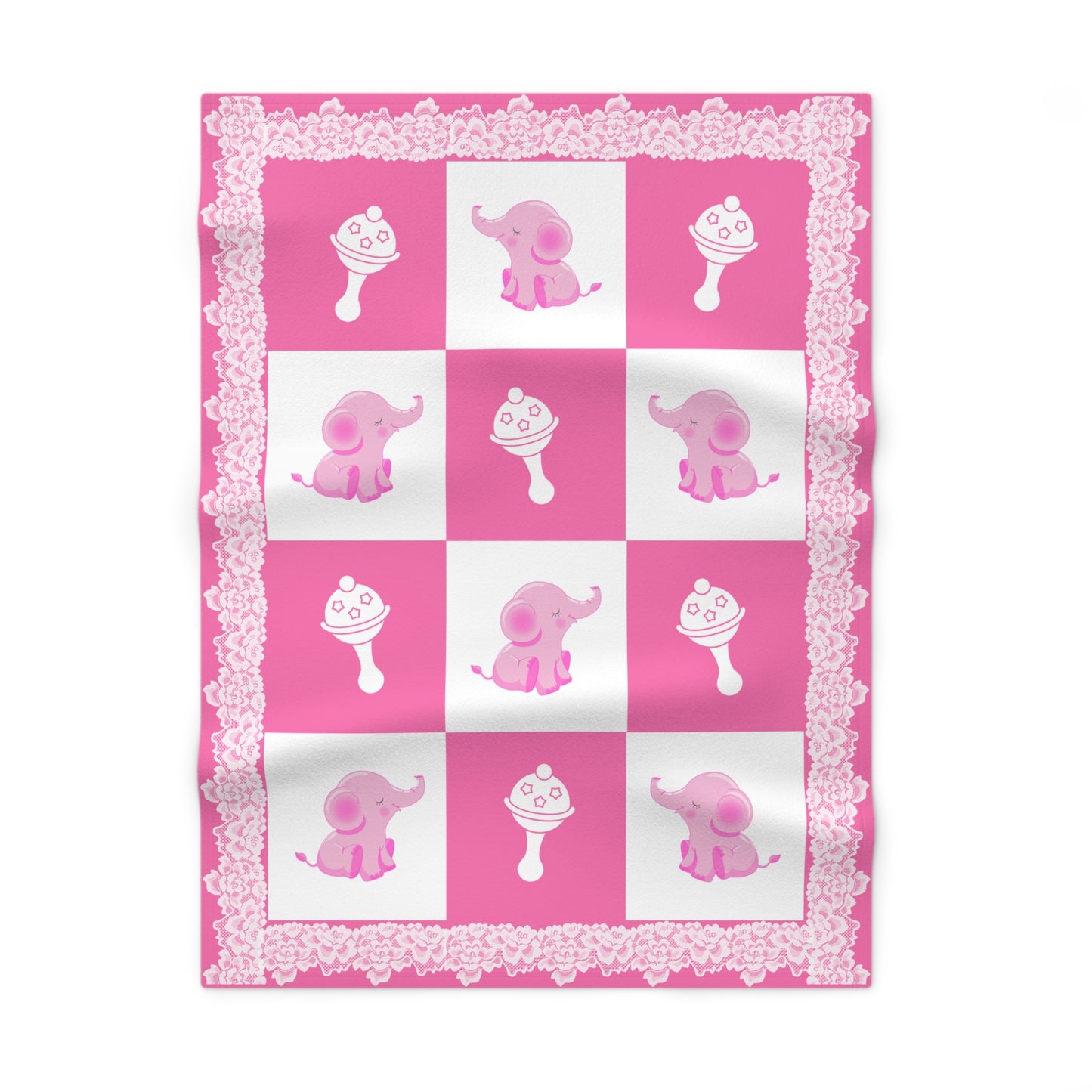 ''Lace Pattern''  Baby Blanket